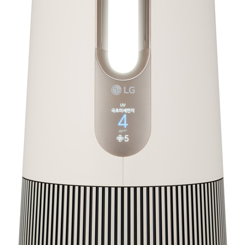 LG 공기청정기렌탈 오브제 에어로타워 온풍 FS063PSDAM 카밍베이지 등록설치비면제 6개월주기 방문관리
