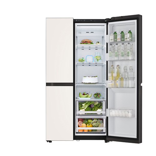 LG디오스 냉장고렌탈 오브제 양문형 냉장고 S834BB30 등록설치비면제 3년주기 방문관리