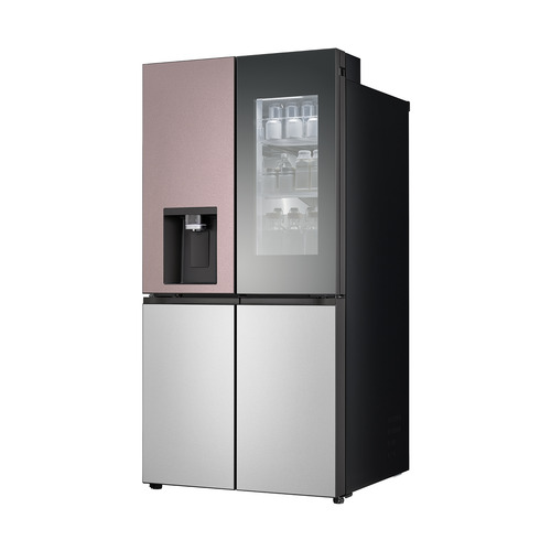 LG디오스 얼음정수기냉장고 렌탈 오브제 얼음정수기 냉장고 W824SKV482S 등록설치비면제 3개월주기 방문관리